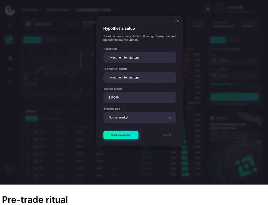 Advanced feedback loop screen 3