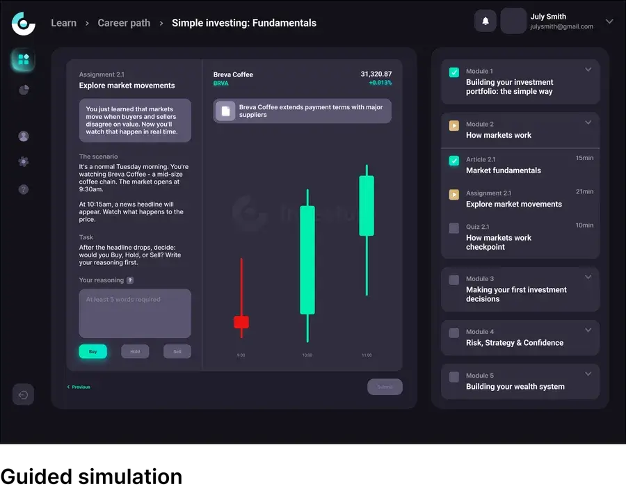 Feedback loop screen 4