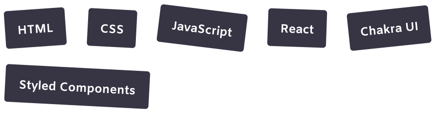 Skill visualization for Web Development