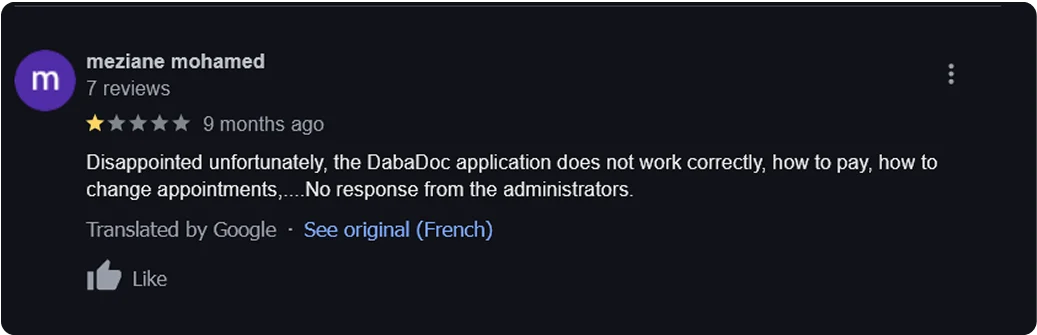 Dabadoc user research overview