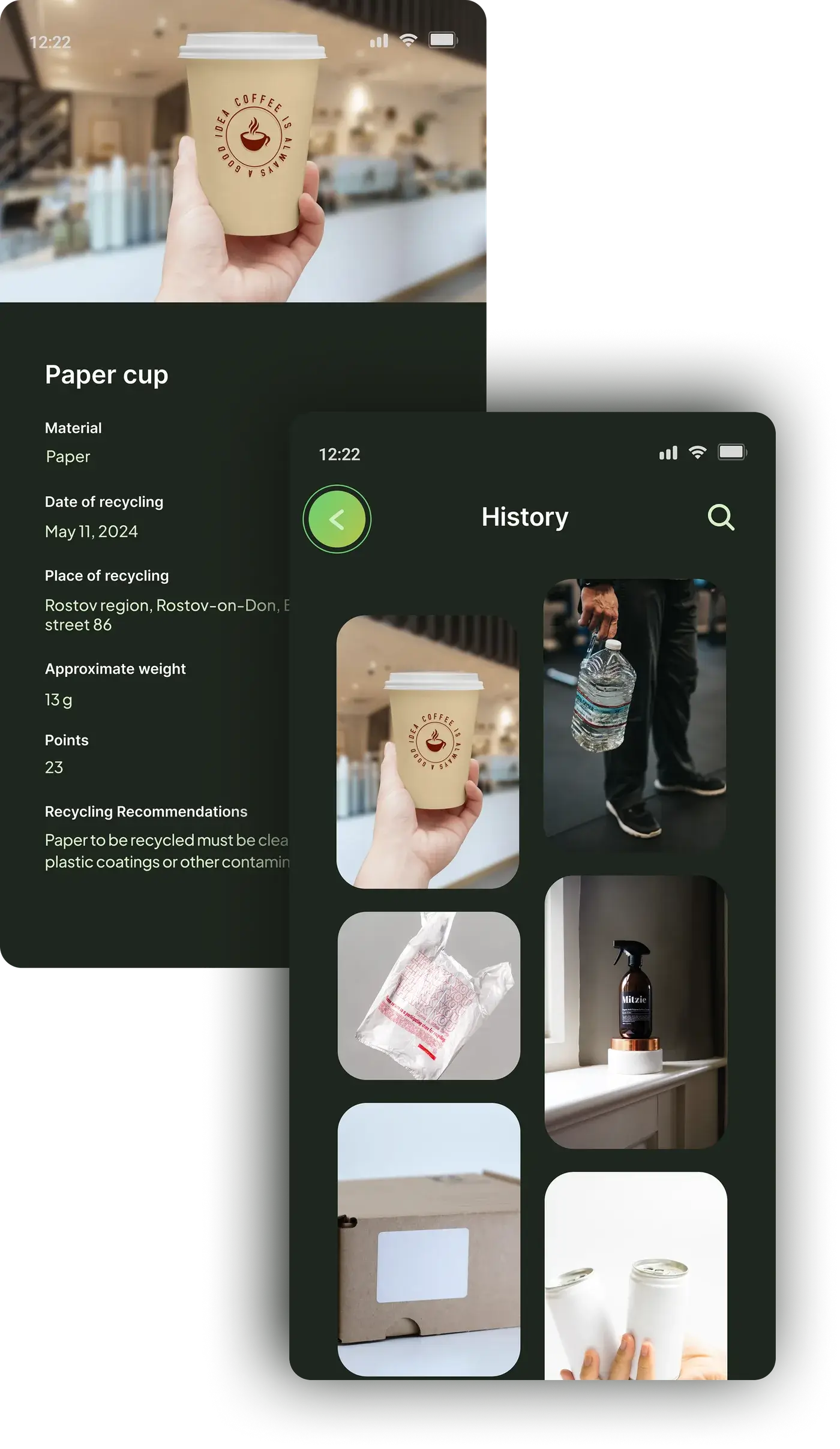 Ecospace first user testing issue